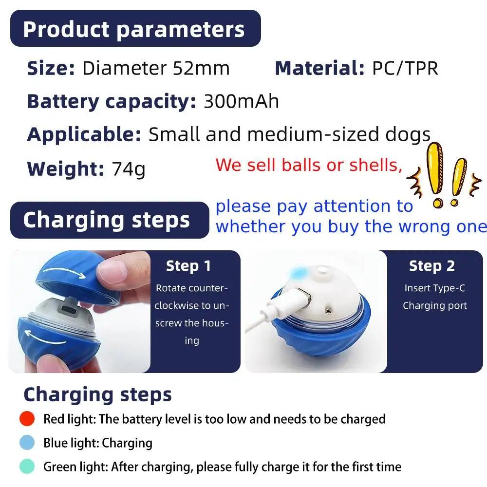 Interactive Electronic Dog Ball - Woorld Mega Store