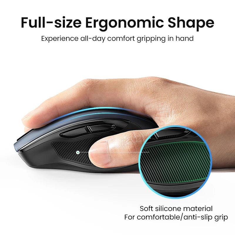 Ergonomic Bluetooth 5.0 Mouse - Woorld Mega Store