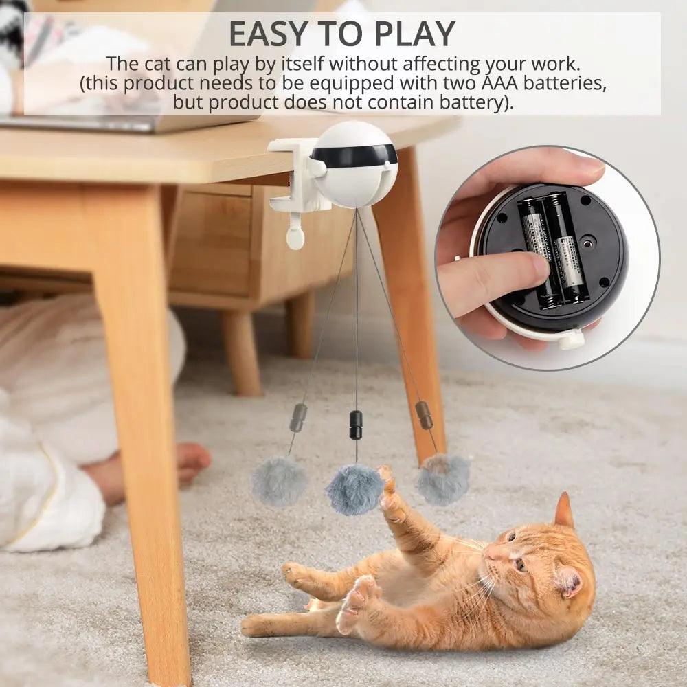 Automatic Lifting Cat Toy Ball - Woorld Mega Store