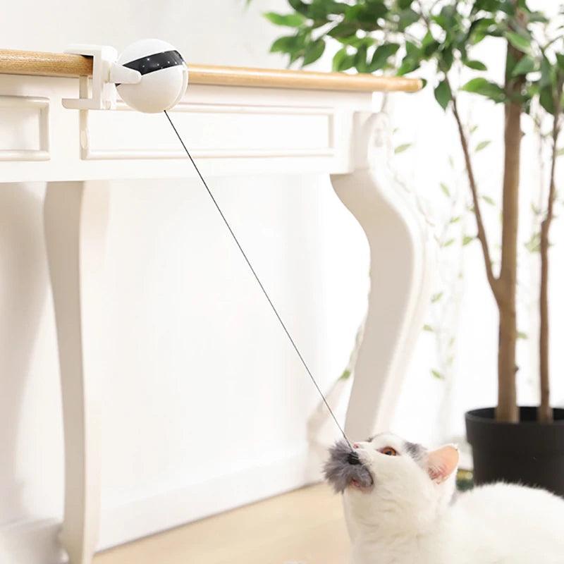 Automatic Lifting Cat Toy Ball - Woorld Mega Store