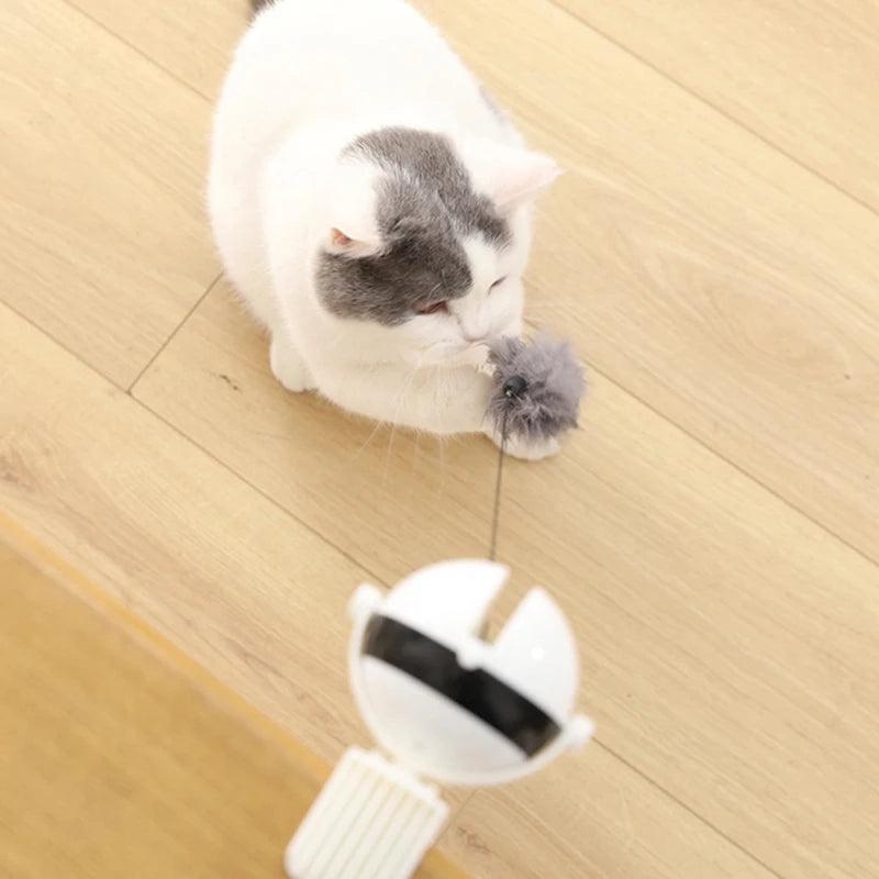 Automatic Lifting Cat Toy Ball - Woorld Mega Store