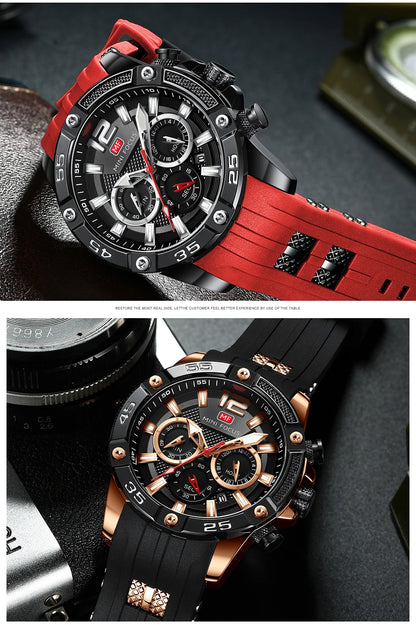 Iron Chronograph Watch