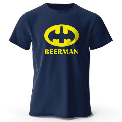 Beer Man Printed T-Shirt - Woorld Mega Store