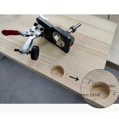 Guide Hinge Hole Drilling Guide - Woorld Mega Store