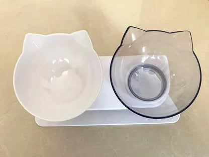 Double Non-Slip Bowl for Cat Dog - Woorld Mega Store