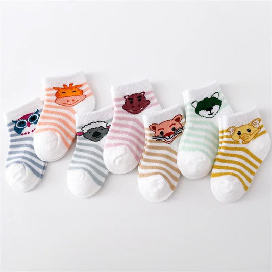 7Pairs Of Newborn Socks - Woorld Mega Store