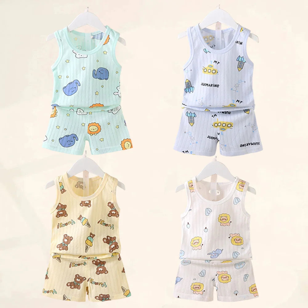 Summer Breathable Children's Set - Woorld Mega Store