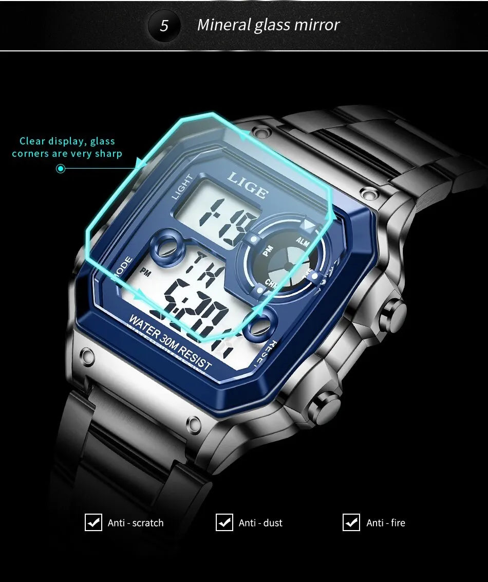 Military Digital Watch