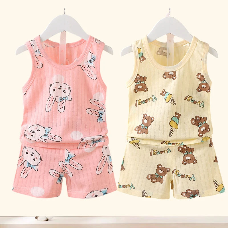 Summer Breathable Children's Set - Woorld Mega Store