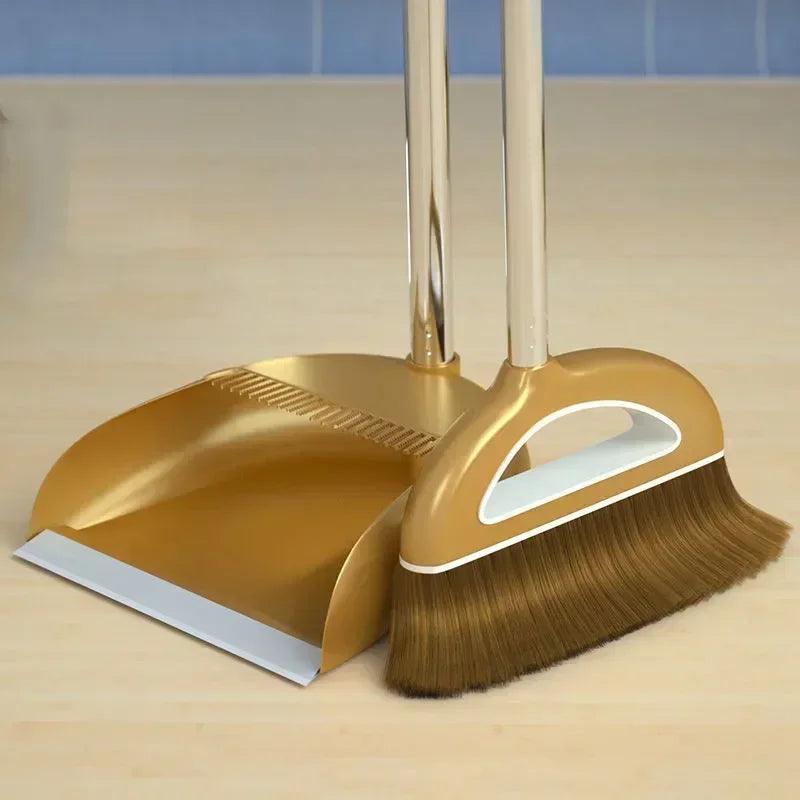 Plastic Broom nd Dustpan Set - Woorld Mega Store