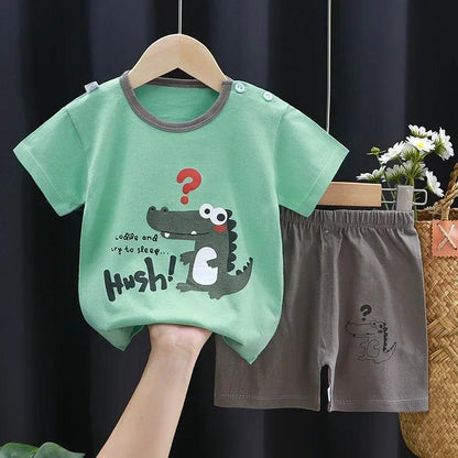 2 pcs Children's Short Sleeve Sets - Woorld Mega Store