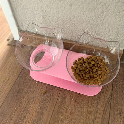 Double Non-Slip Bowl for Cat Dog - Woorld Mega Store