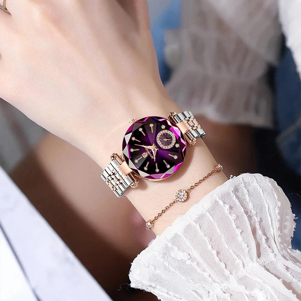 POEDAGAR Luxury Woman Watch - Woorld Mega Store