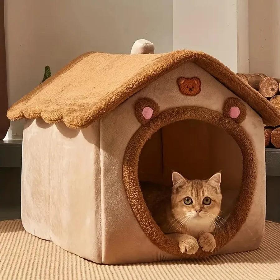 Folding Cat House - Woorld Mega Store