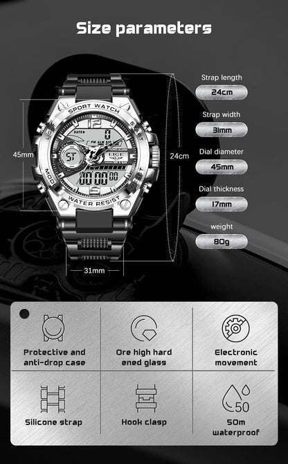 Military Digital Watch - Woorld Mega Store