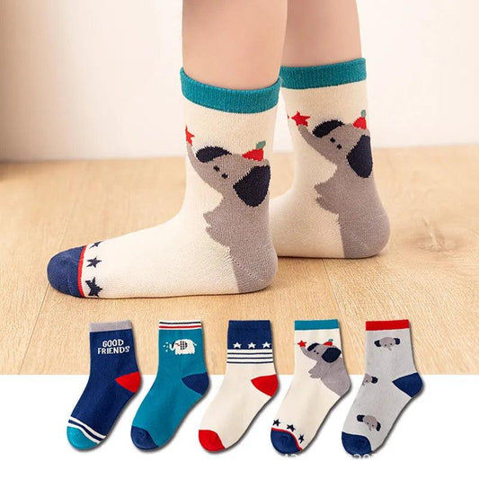 5Pairs Children's Sock - Woorld Mega Store