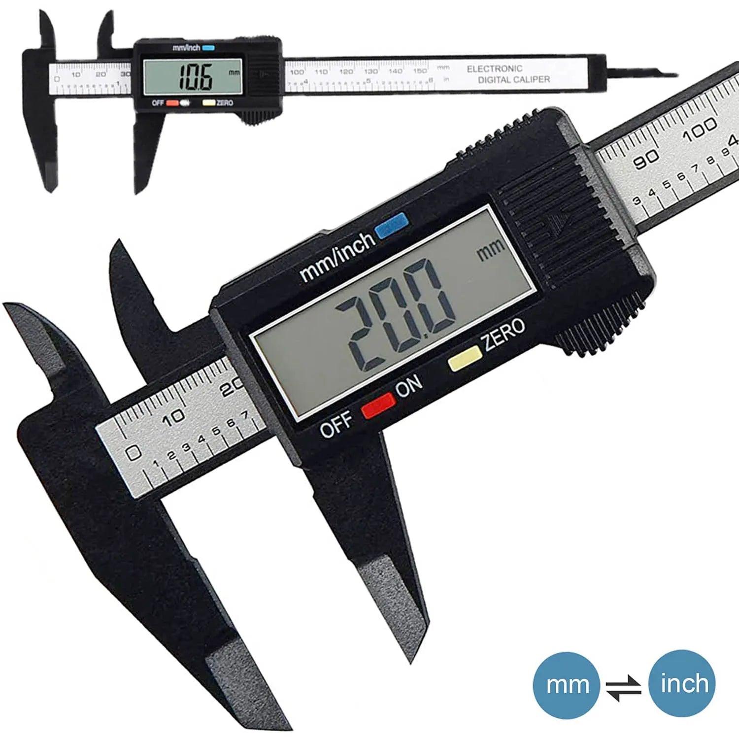 Carbon Fiber Electronic Digital Caliper - Woorld Mega Store