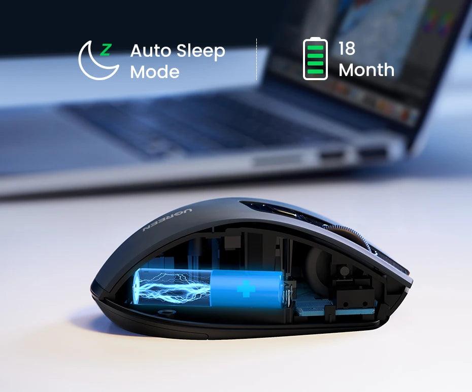 Ergonomic Bluetooth 5.0 Mouse - Woorld Mega Store