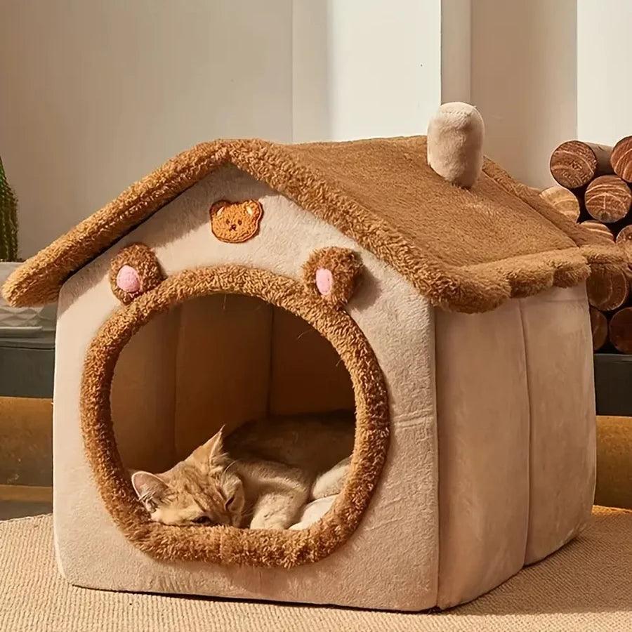 Folding Cat House - Woorld Mega Store