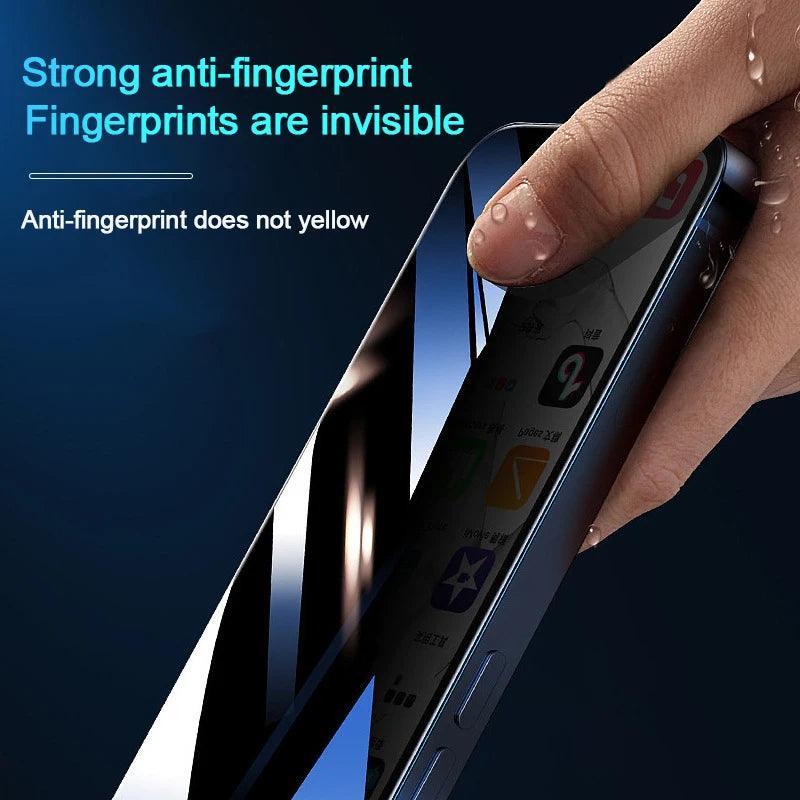 Anti-spy Tempered Glass for IPhone - Woorld Mega Store