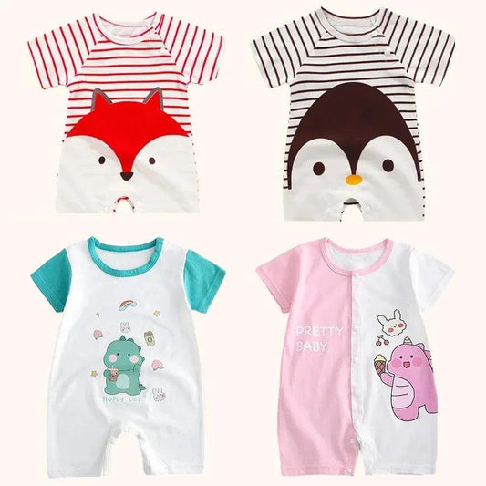 Clothe Baby Summer Short Sleeve Romper - Woorld Mega Store