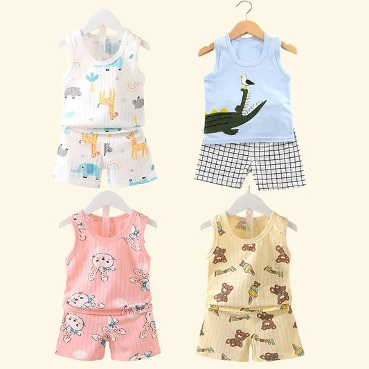 Summer Breathable Children's Set - Woorld Mega Store