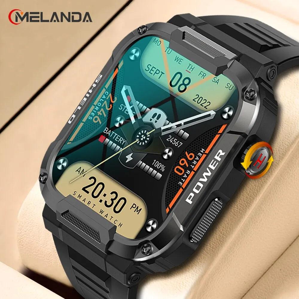 MELANDA Military Smart Watch - Woorld Mega Store