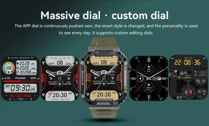 MELANDA Military Smart Watch - Woorld Mega Store