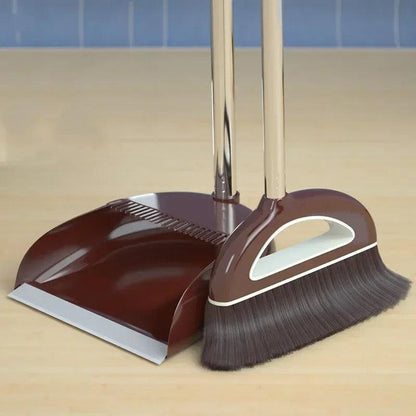 Plastic Broom nd Dustpan Set - Woorld Mega Store