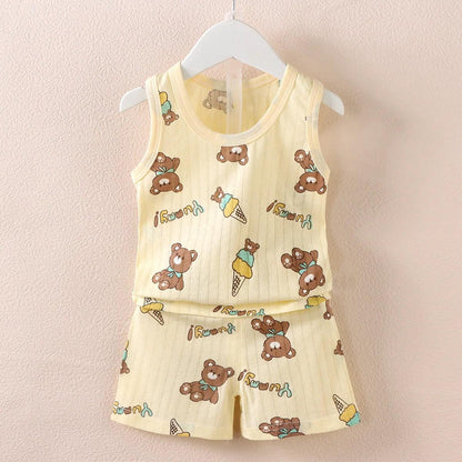 Summer Breathable Children's Set - Woorld Mega Store