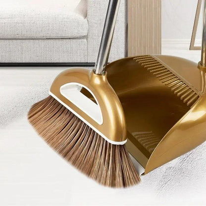 Plastic Broom nd Dustpan Set - Woorld Mega Store