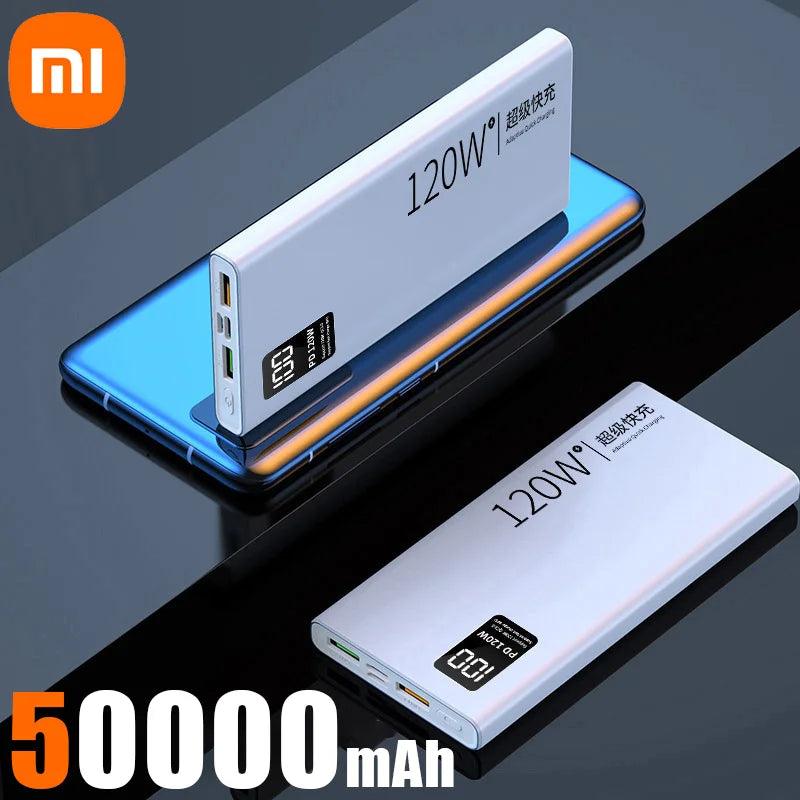 Power Bank Xiaomi 120W 50000mAh - Woorld Mega Store