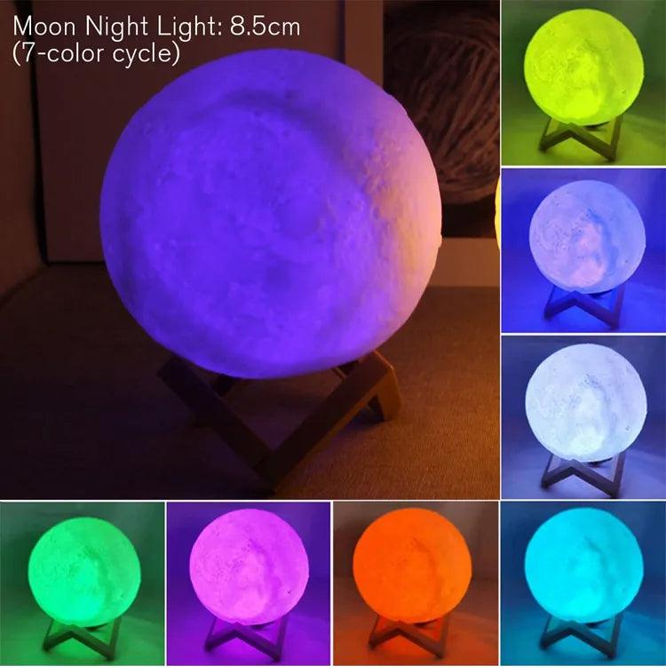 Moon Lamp LED Night - Woorld Mega Store